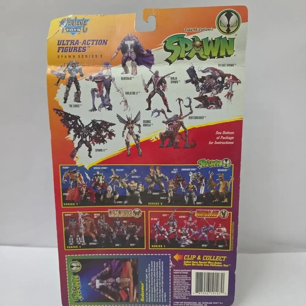 McFarlane Toys REDEEMER Spawn Series 3 Action Figure 1995 NEW In Box MOC